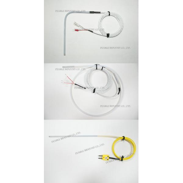 Thermocouple and RTD Probes with a Teflon Coated