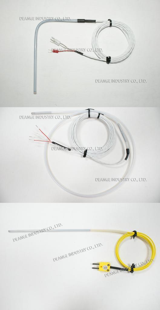 Thermocouple and RTD Probes with a Teflon Coated